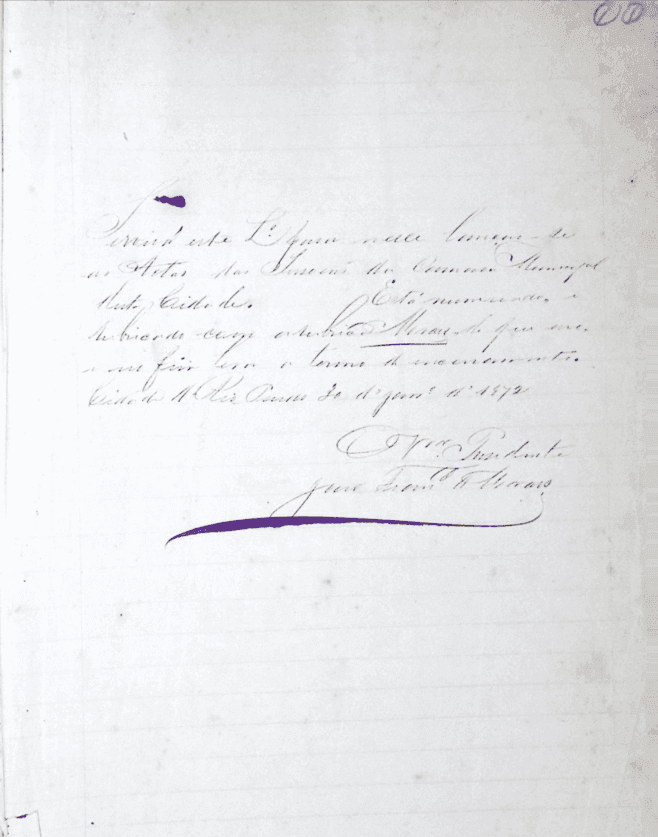 LACM - Livro de Atas da Camara Municipal - Livro n° 13 - 1872 à 1880